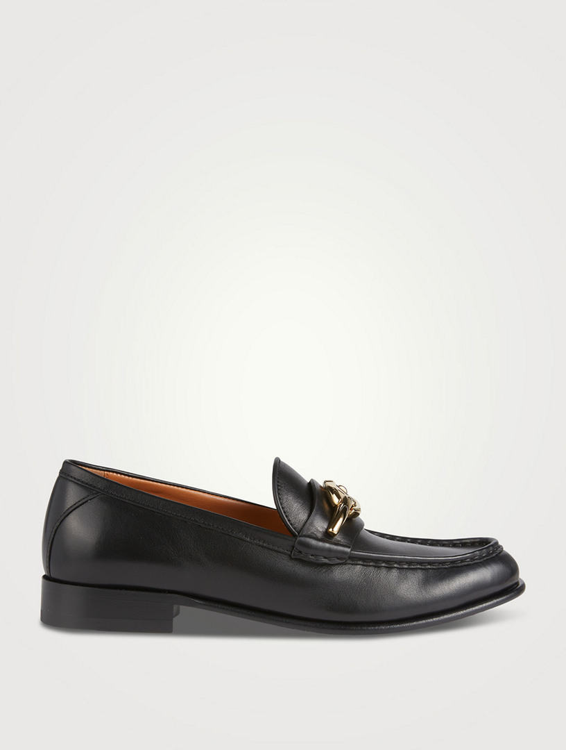 VLOGO Leather Loafers