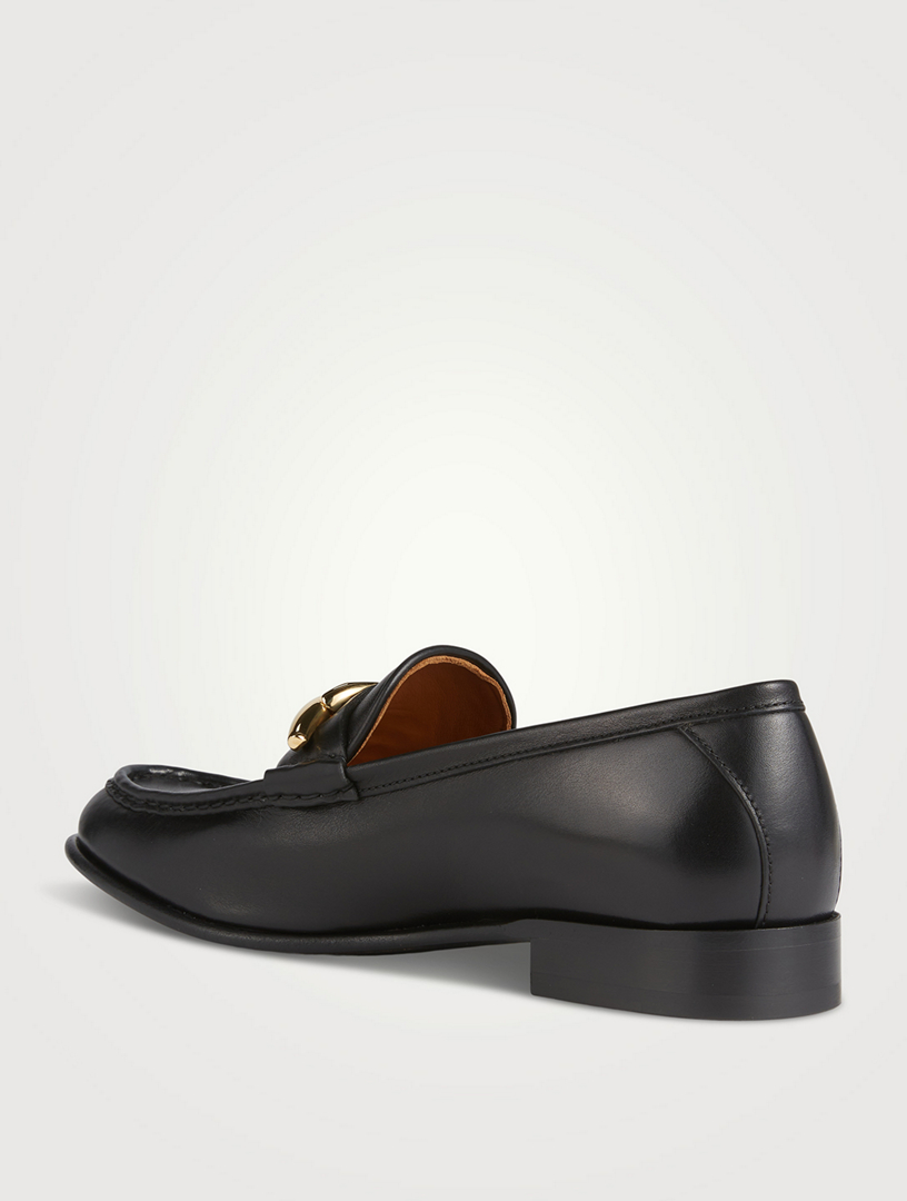 VLOGO Leather Loafers