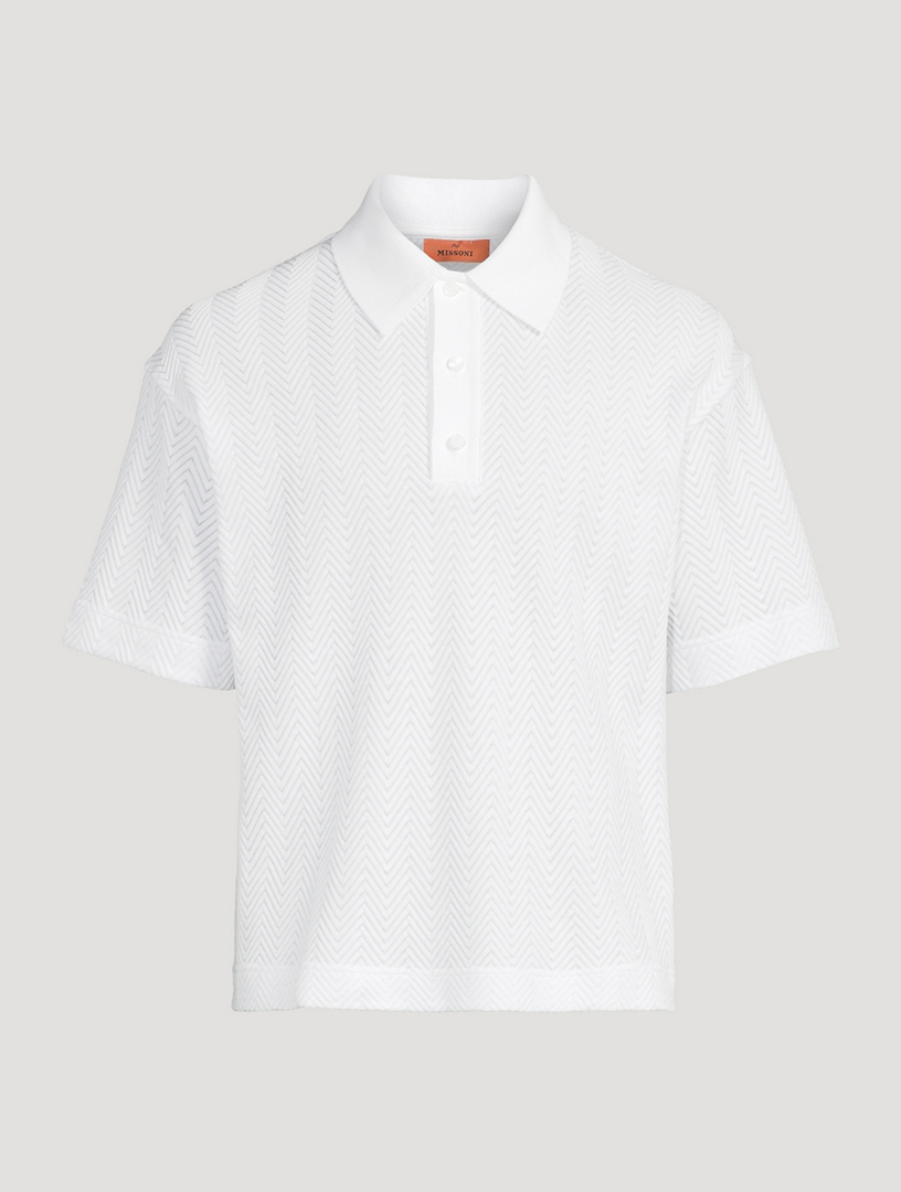 Zig Zag Polo Shirt