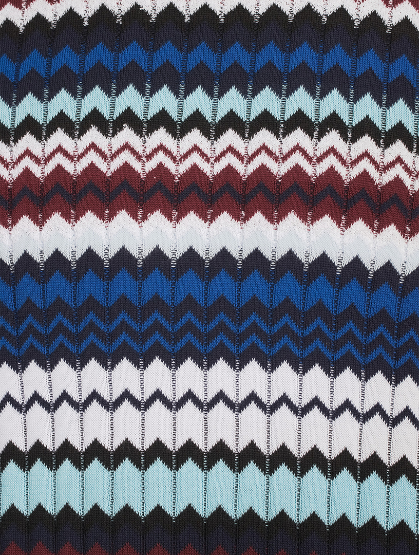 Zig Zag Knit T-Shirt