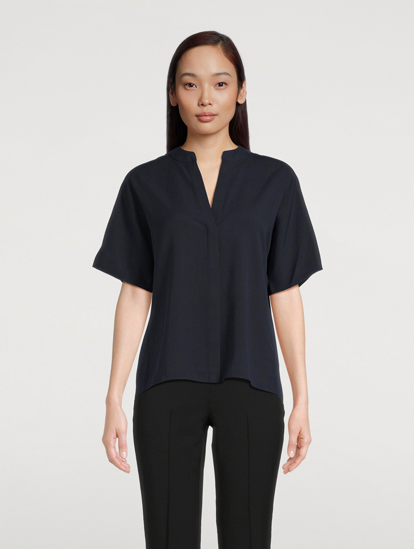 VINCE Dolman-Sleeve Blouse