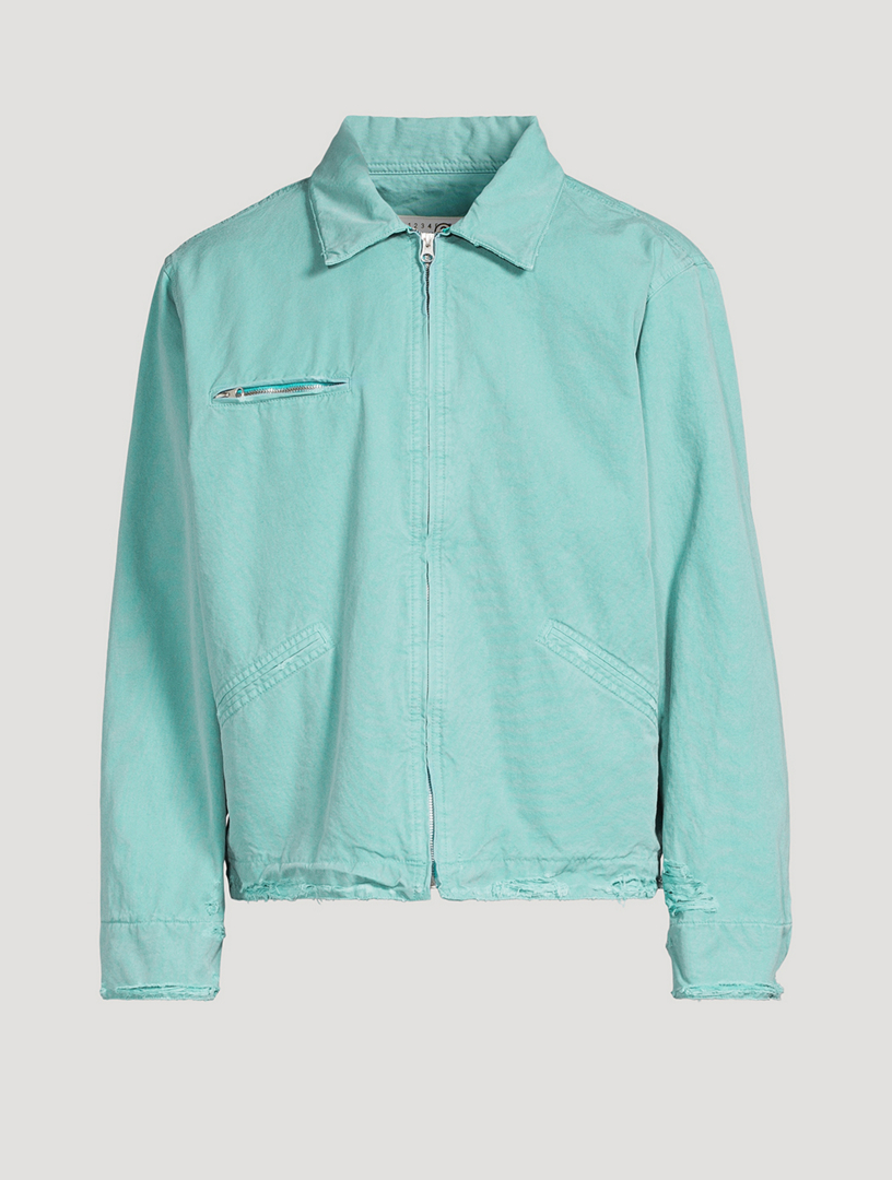 【関税＆送料込み】Mm6 Maison Margiela Medium Blue Cotton J MM6-MAISON-MARGIELA---Japanese