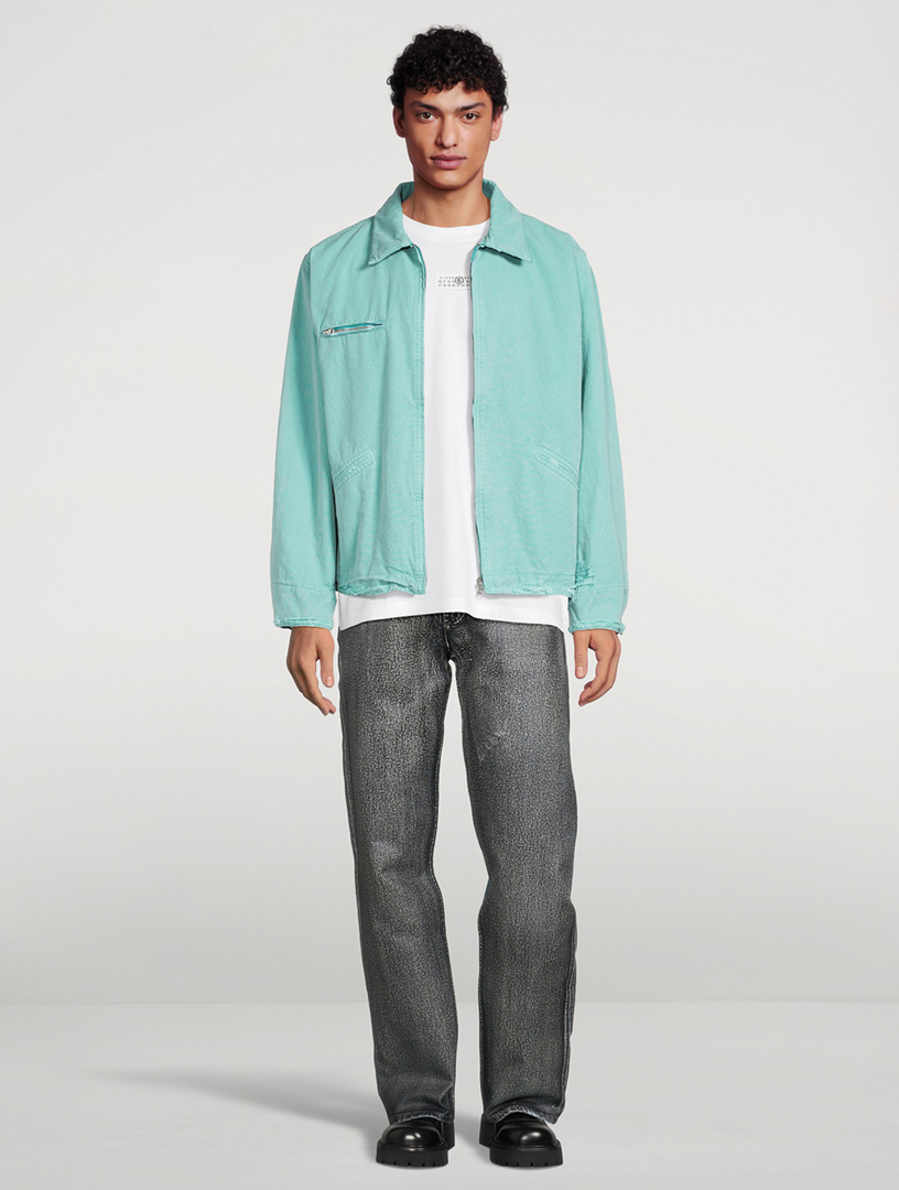 MM6 MAISON MARGIELA Cotton Zip Jacket | Holt Renfrew