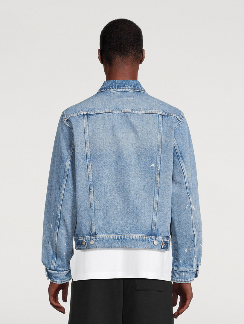 Distressed Denim Jacket