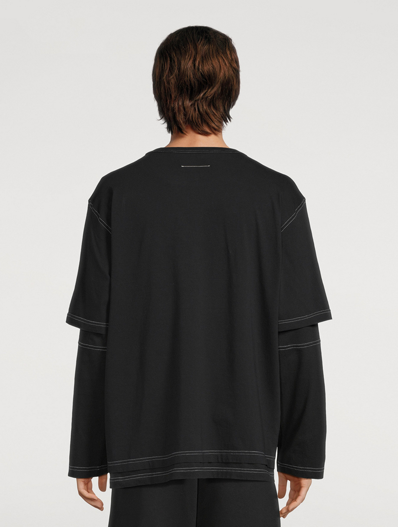 Layered Long-Sleeve T-Shirt