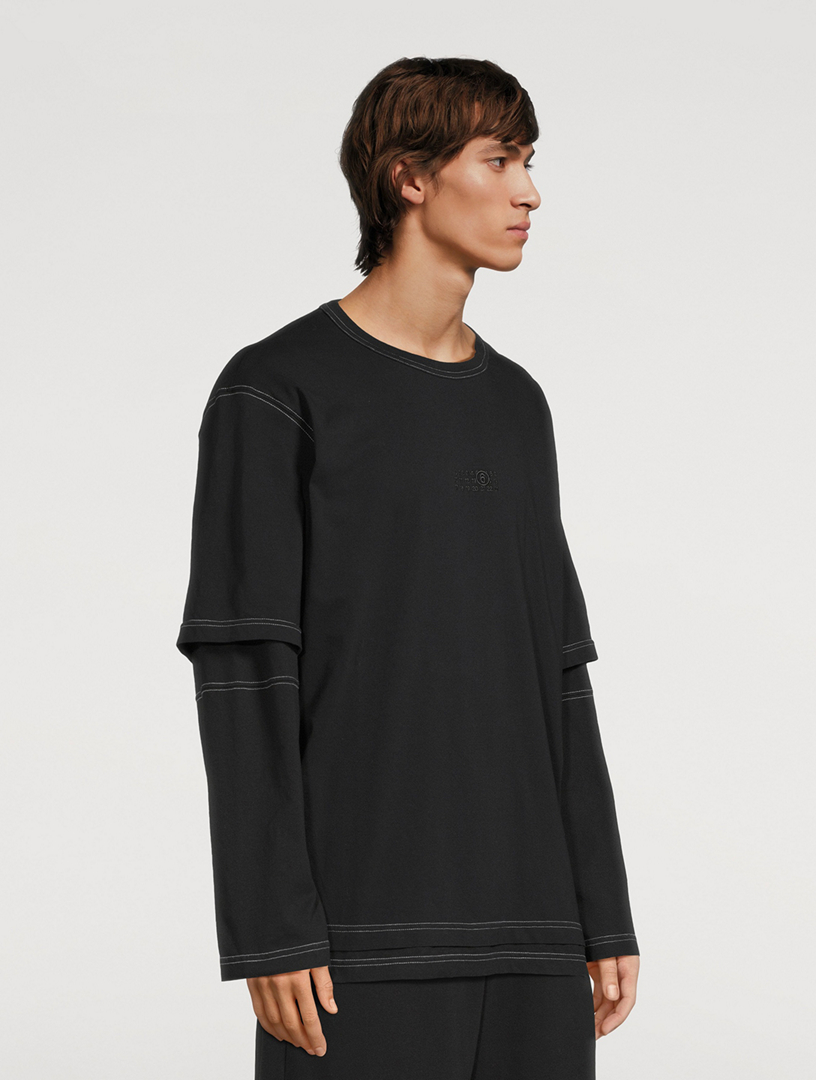 Layered Long-Sleeve T-Shirt