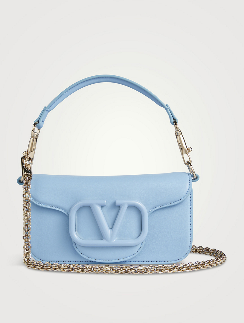 VALENTINO GARAVANI Small Locò Leather Shoulder Bag | Holt Renfrew