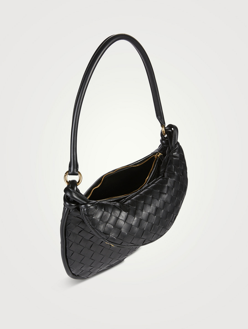 Bottega veneta 2024 black shoulder bag