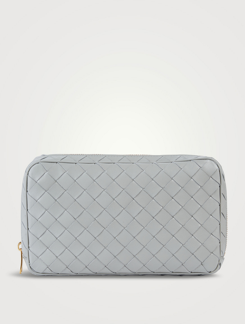 Bottega Veneta Intrecciato Leather Pouch