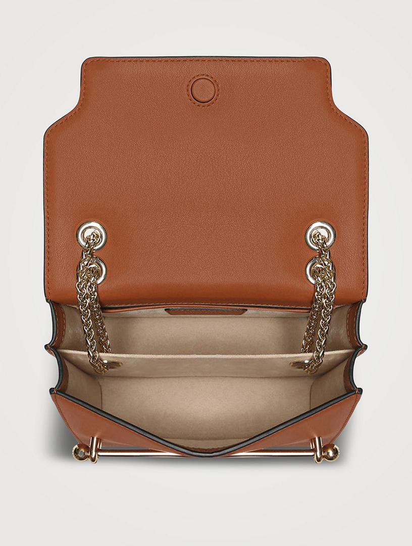 STRATHBERRY East West Mini Leather Crossbody Bag | Holt Renfrew