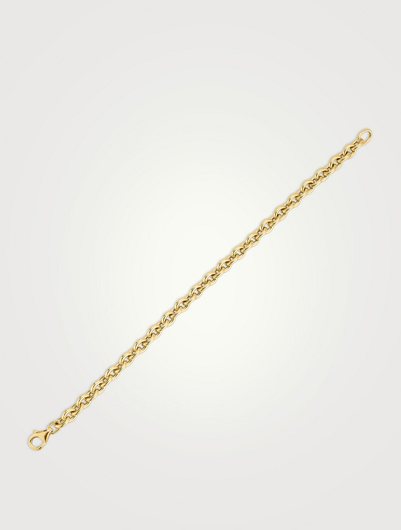 ryo takashima OVAL CHAIN BRACELET-