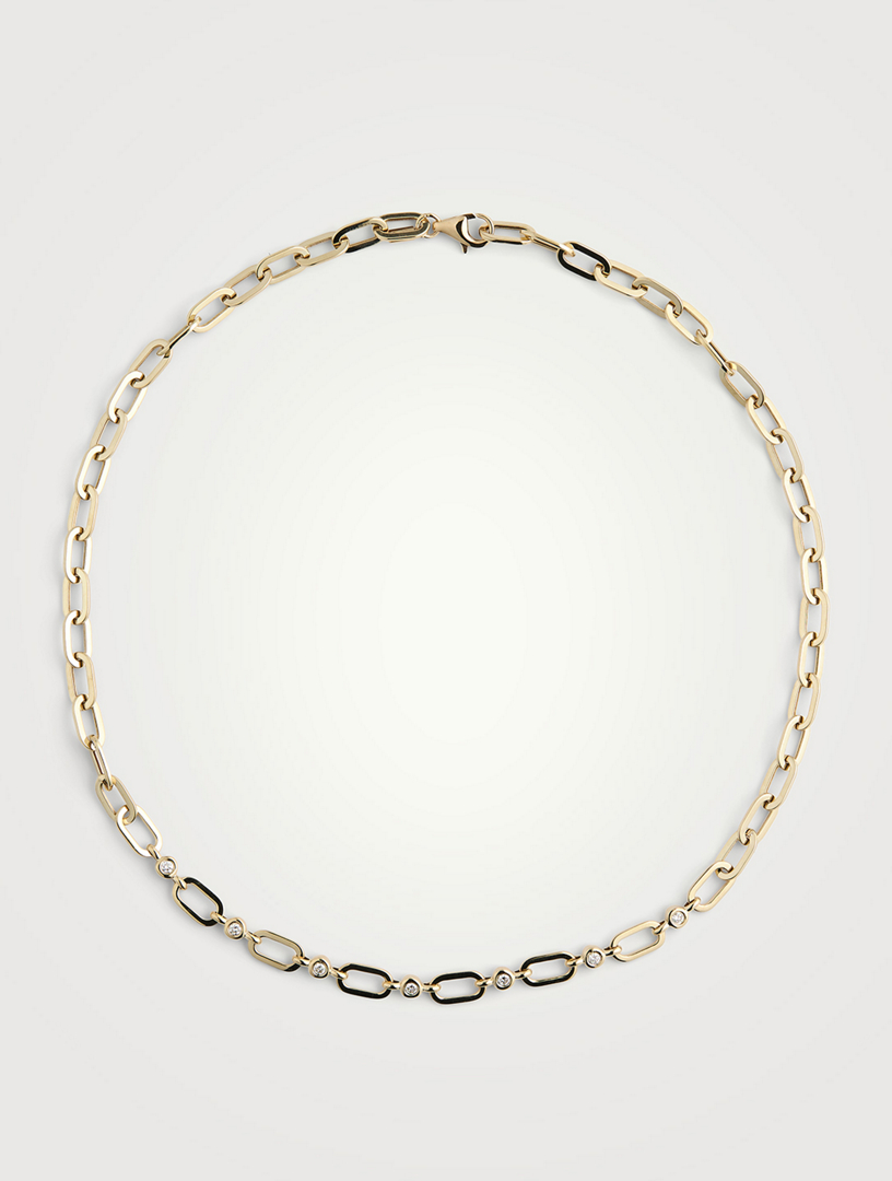 Jumbo chain link on sale necklace