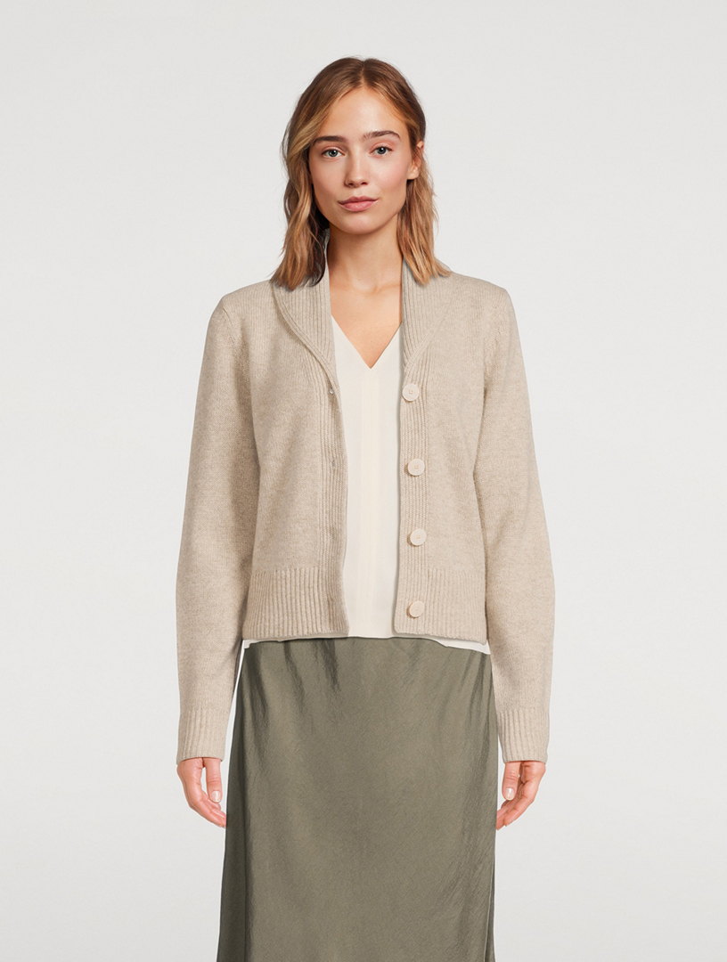 THEORY Shawl-Collar Cashmere Cardigan | Holt Renfrew