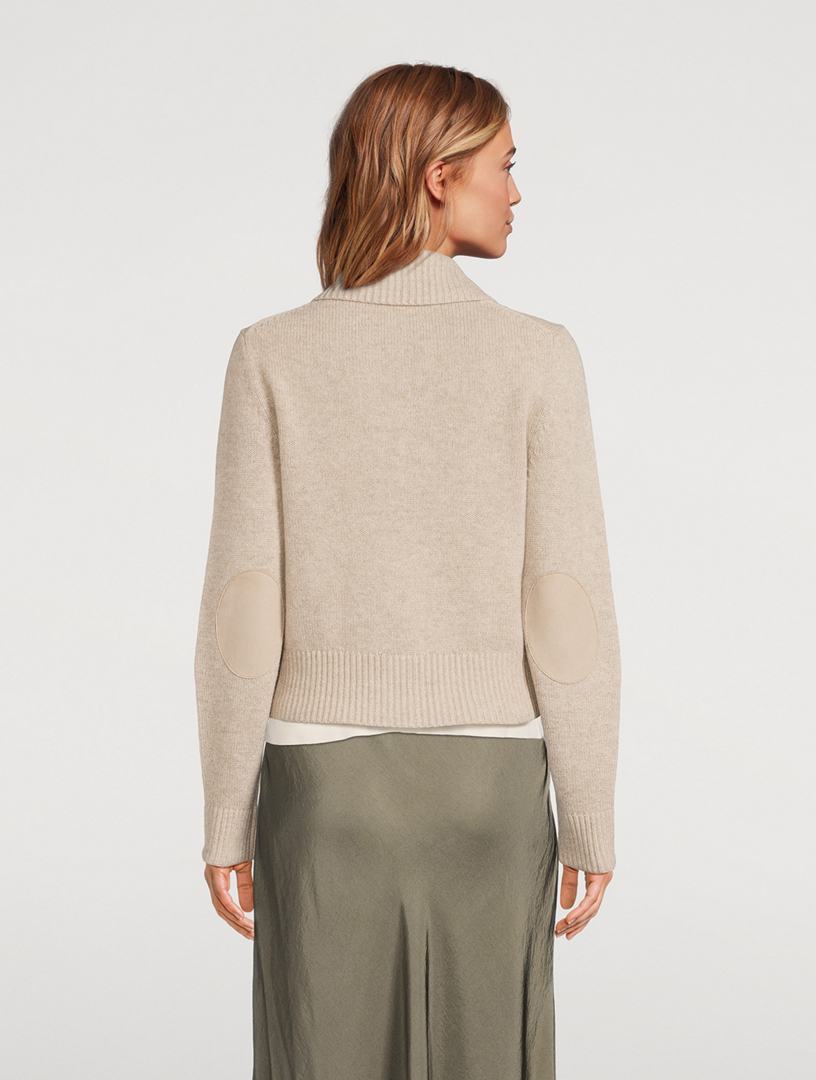 Cashmere sweater, beige