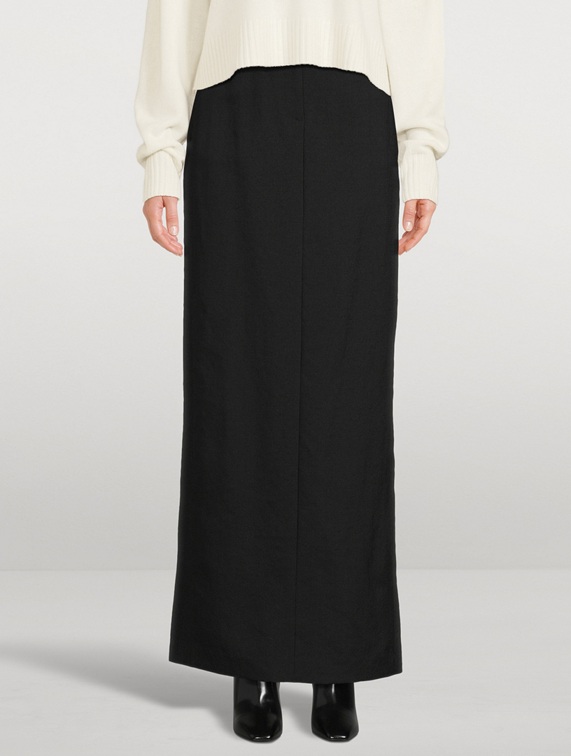 THEORY Wool Maxi Skirt | Holt Renfrew