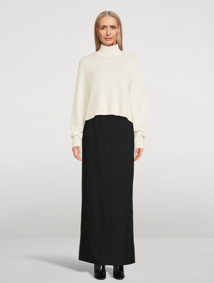 Theory maxi hot sale slip skirt