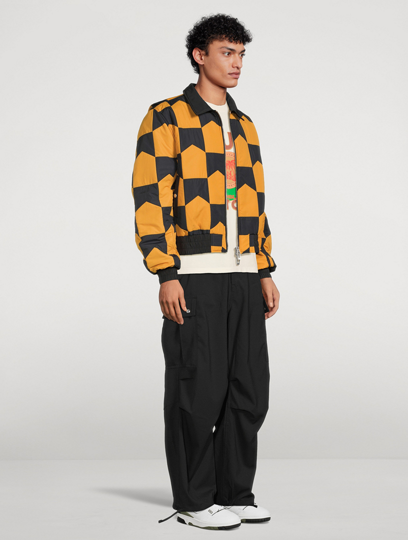Chevron Quilted MA1 Jacket