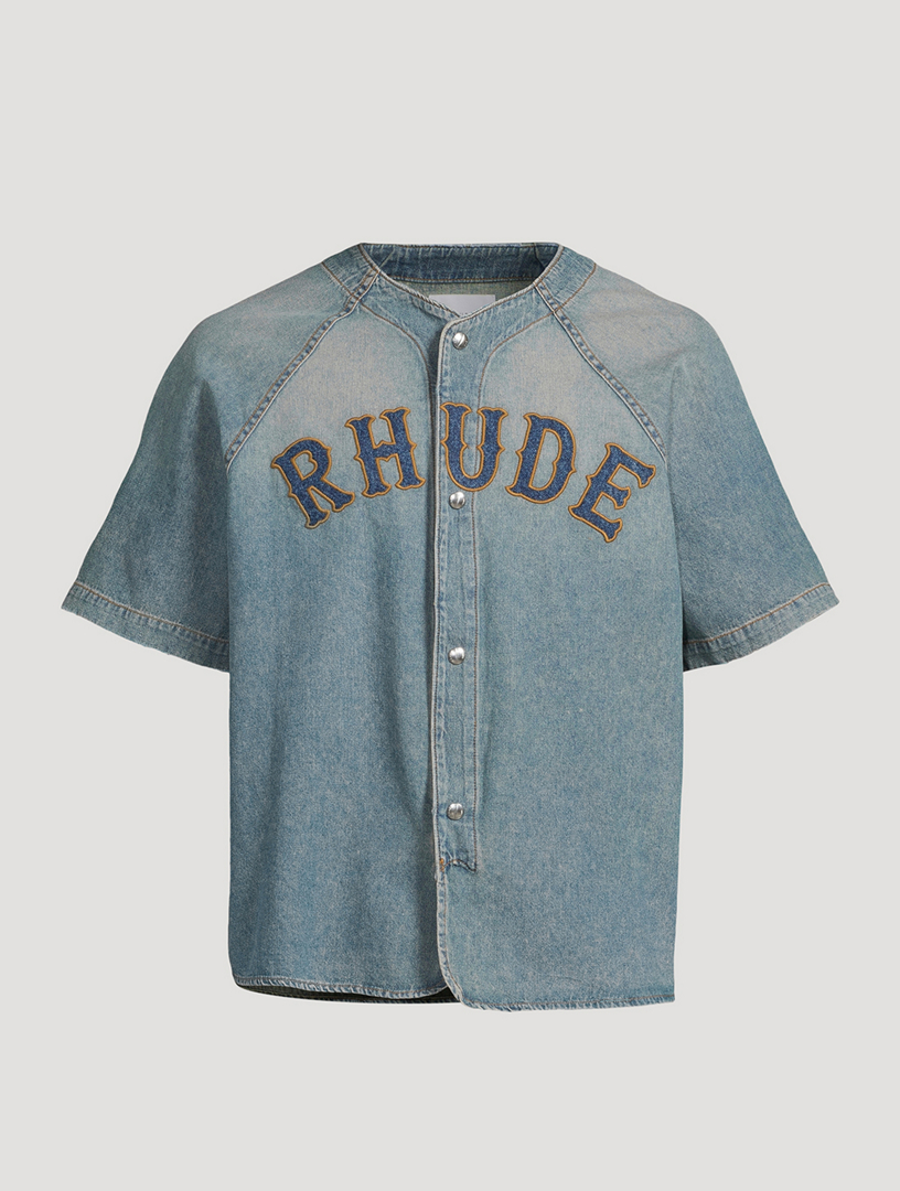 Baseball Denim Shirt