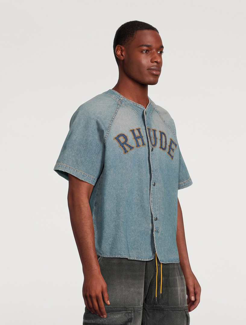 Baseball Denim Shirt
