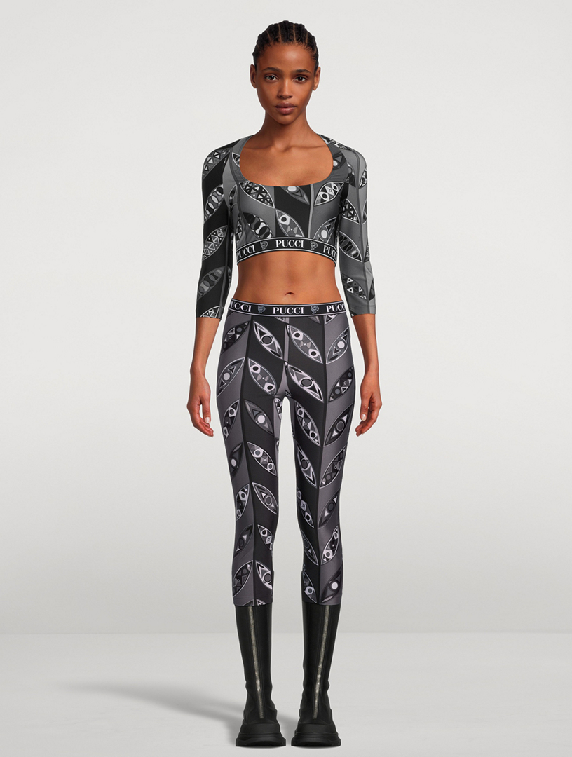 PUCCI Logo Band Leggings