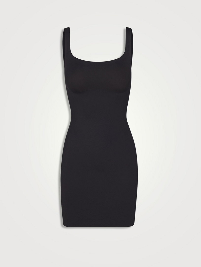 Women's Plus Size Seamless Tank Slip Dress. • Sleeveless  (7316738)