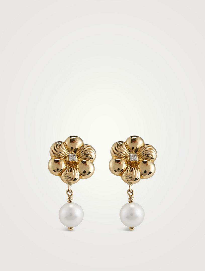 Pearl hot sale earrings caratlane