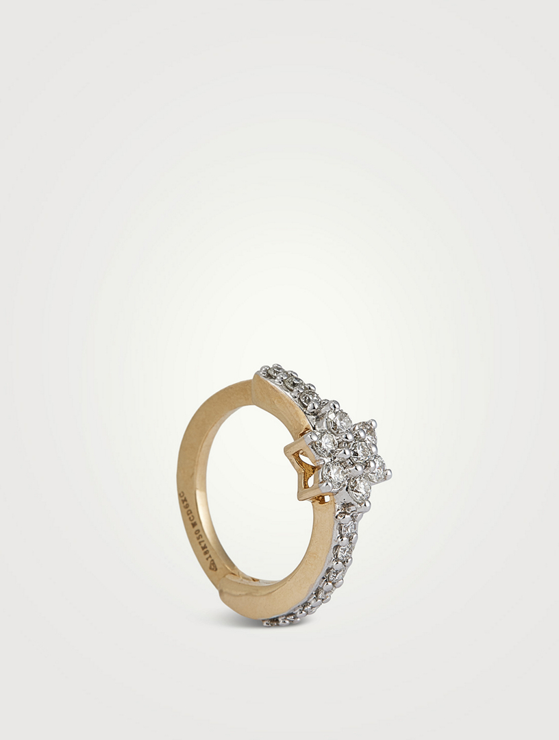 CARATLANE Kalindi Gold Nose Ring With Gems Holt Renfrew