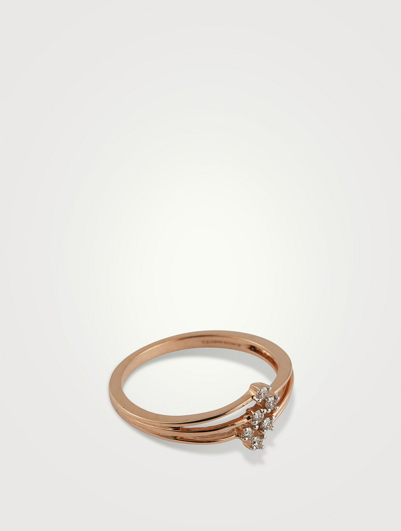 Rose gold deals rings caratlane