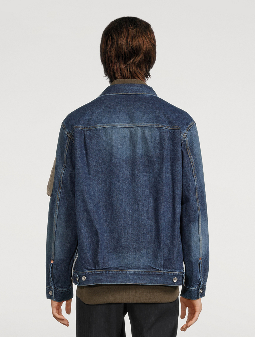 Layered Denim Jacket