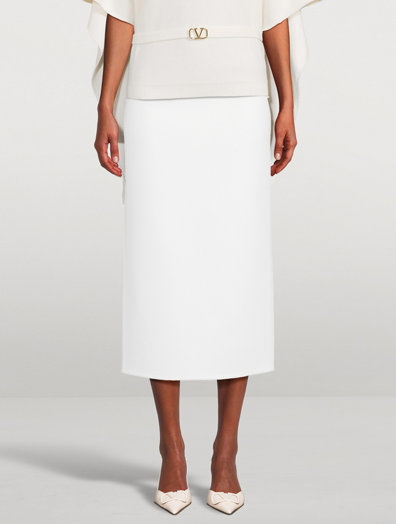 Valentino wool clearance skirt