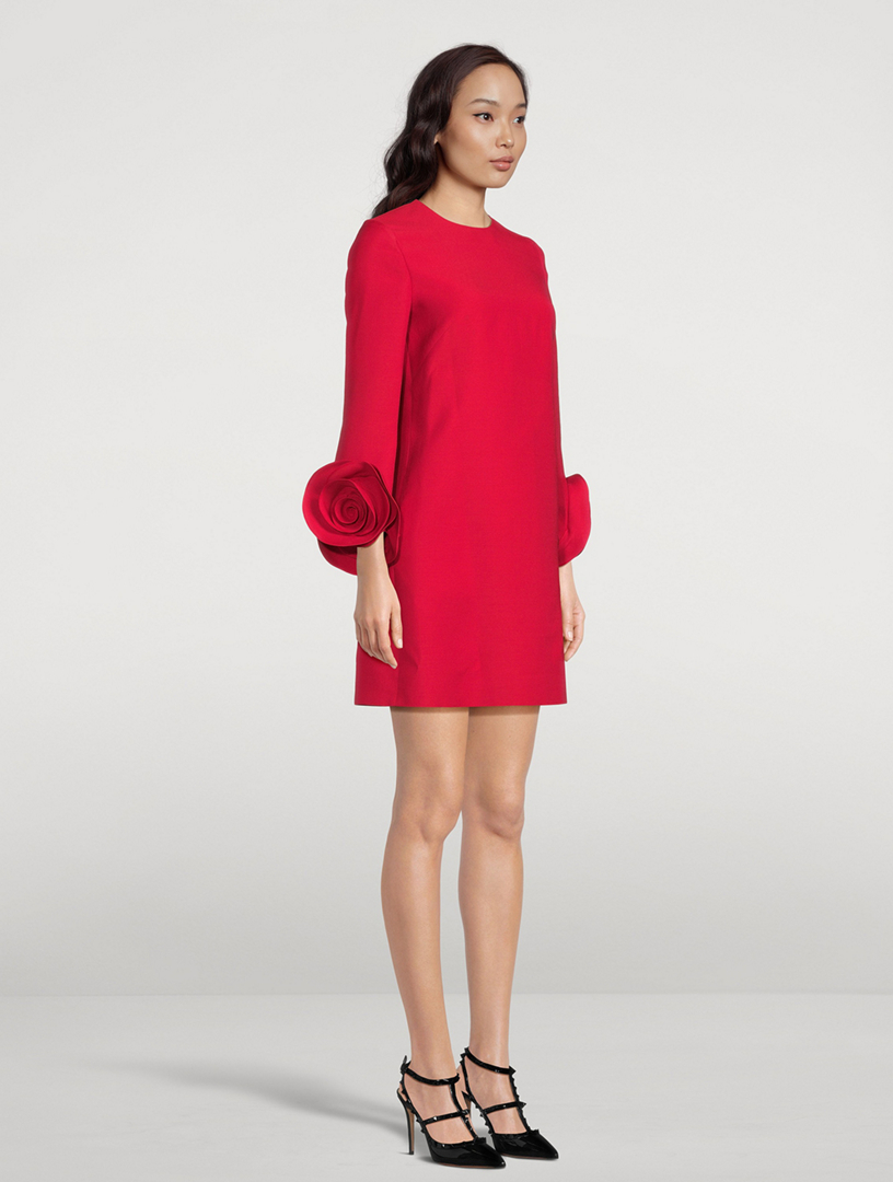 Crepe Couture Mini Dress
