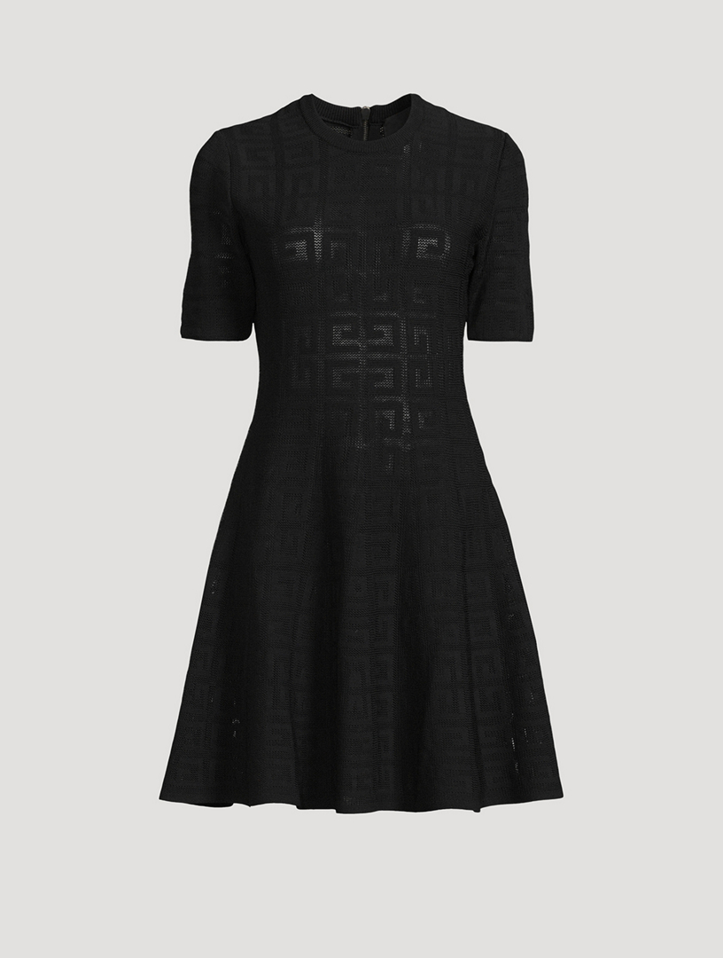 4G Jacquard Mini Dress