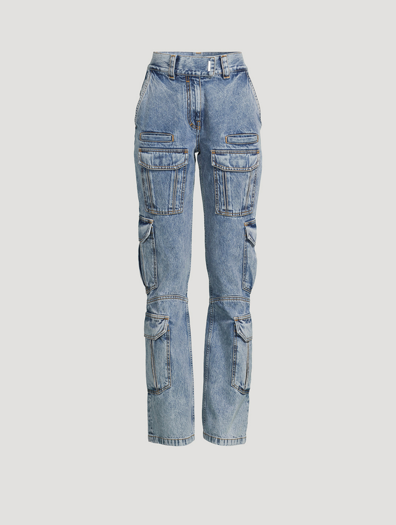 Cargo Bootcut Jeans