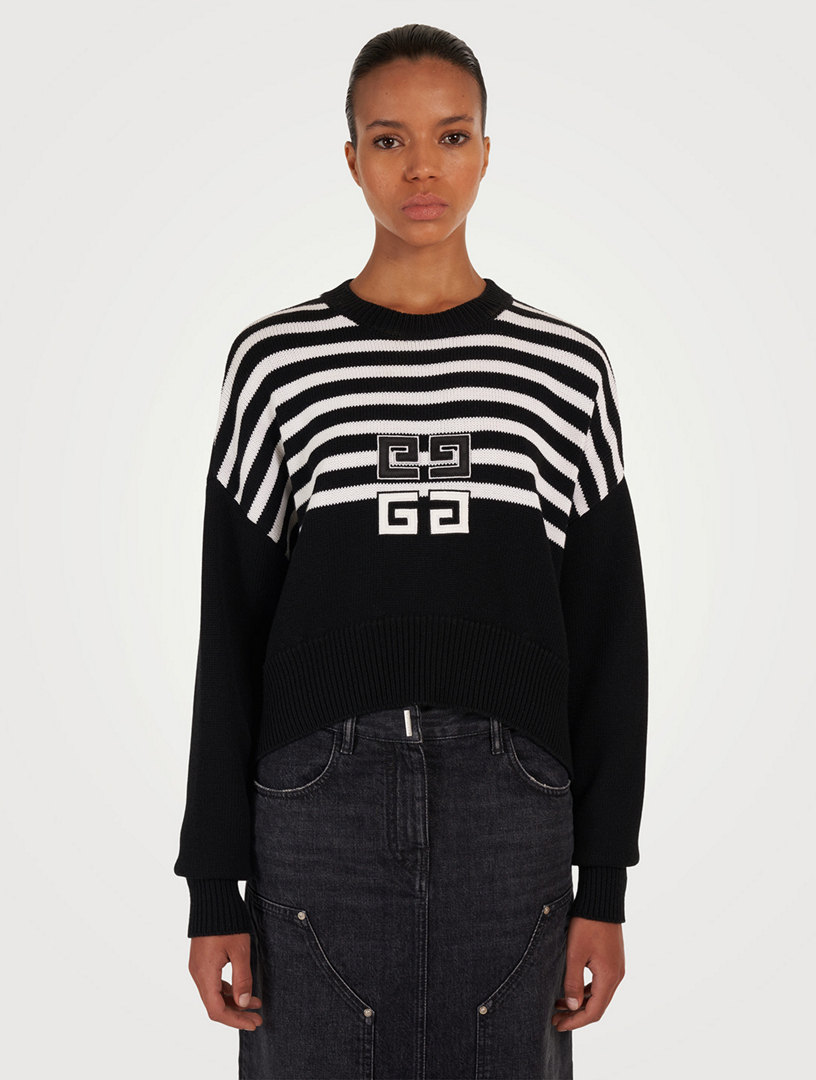 GIVENCHY 4G Cropped Sweater