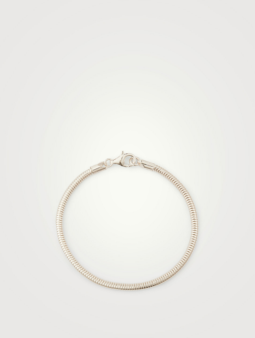 Black String Bracelet with Silver – Nialaya