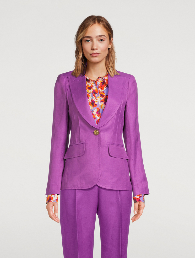 Pintuck Blazer