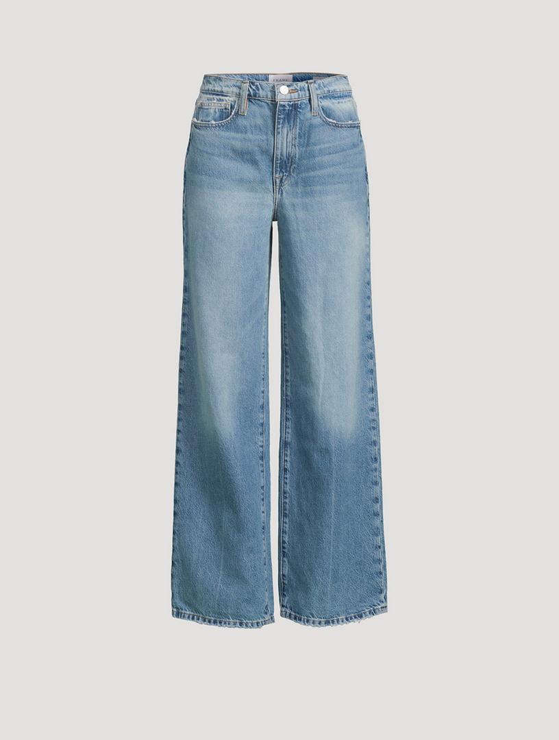 Frame denim wide cheap leg jeans