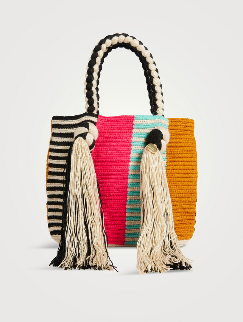 Shoulder bags chila bags photos Diamante Wayuu Crossbody Mochila OneThreadCollective