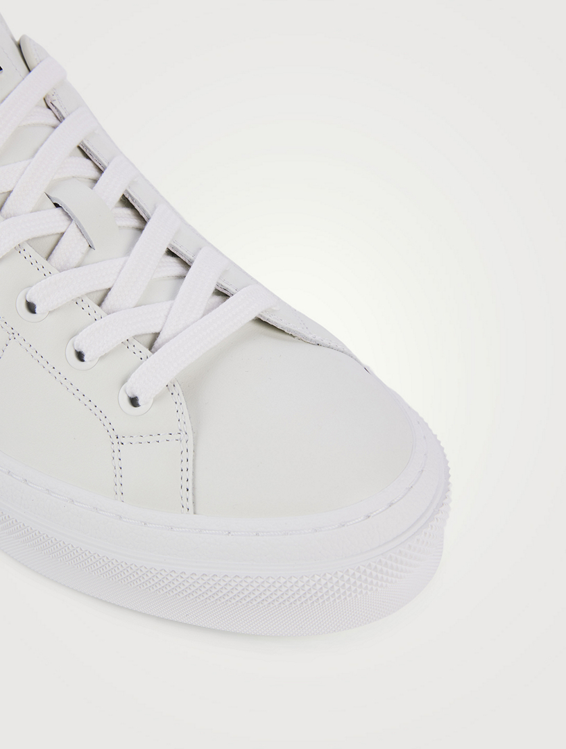 GIVENCHY City Sport Leather Sneakers Holt Renfrew