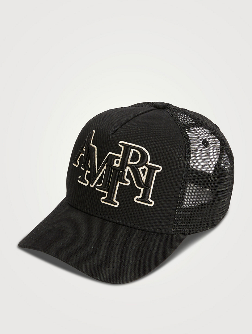 AMIRI Staggered Logo Trucker Hat | Holt Renfrew
