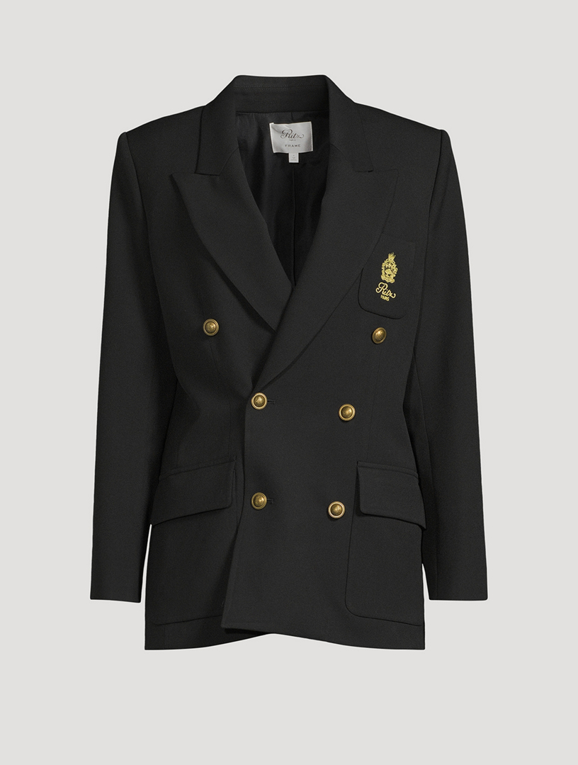 FRAME Frame x Ritz Paris Double-Breasted Blazer | Holt Renfrew