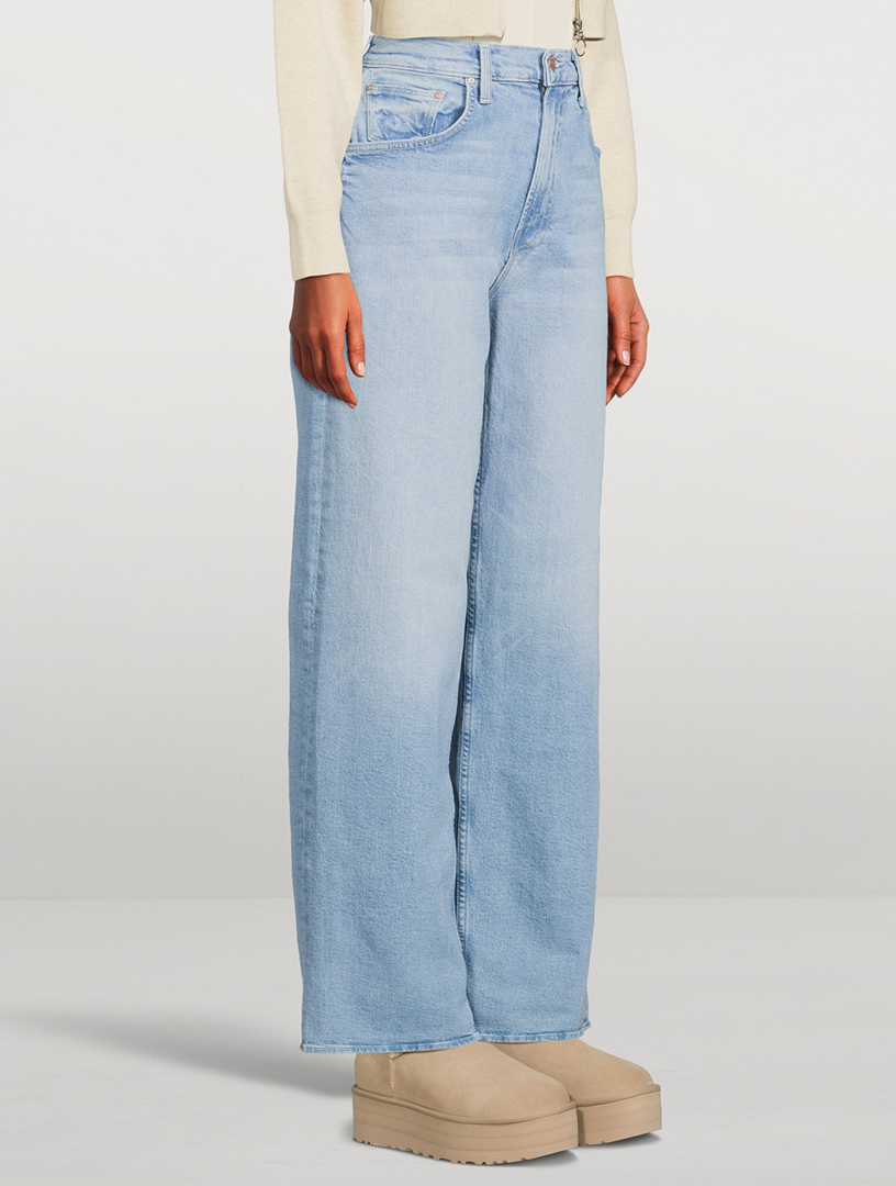 Spinner Wide-Leg Jeans