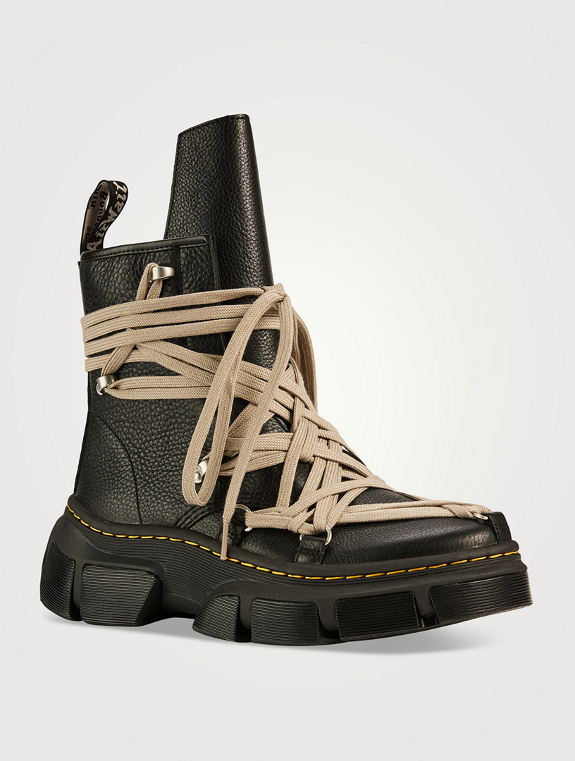 RICK OWENS Dr Martens X Rick Owens 1460 DMXL Megalace Boots | Holt