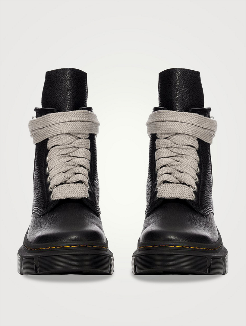 RICK OWENS Dr Martens X Rick Owens 1460 DMXL Jumbo Lace Boots