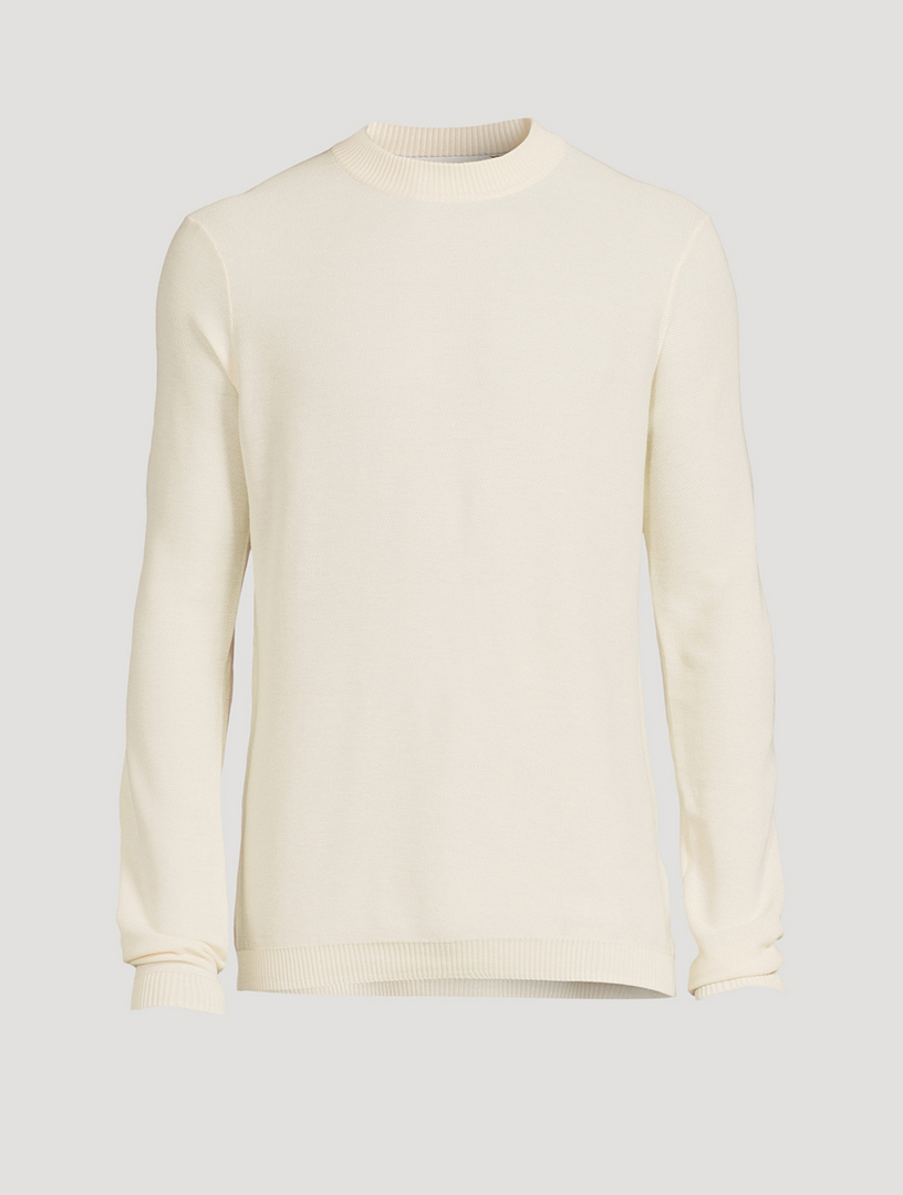 Cadillac Honeycomb Cotton And Silk Sweater