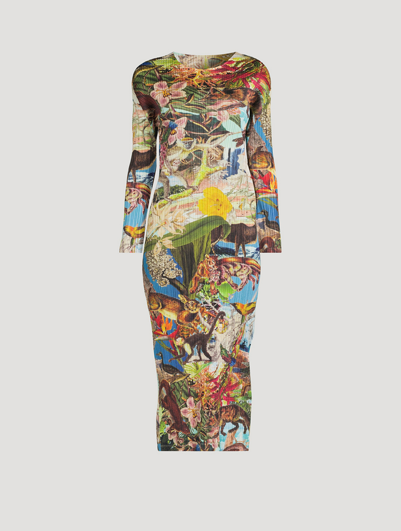 Aurora Jungle Midi Dress