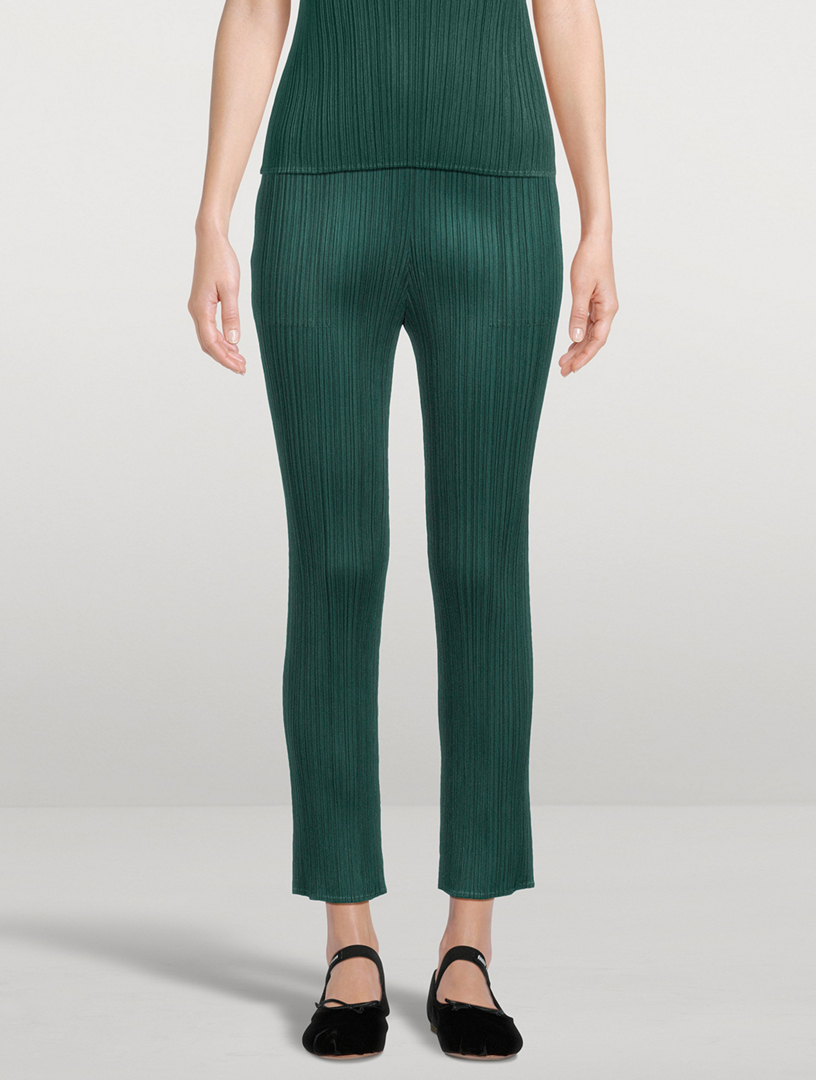 New Colourful Basics Straight-Leg Pants