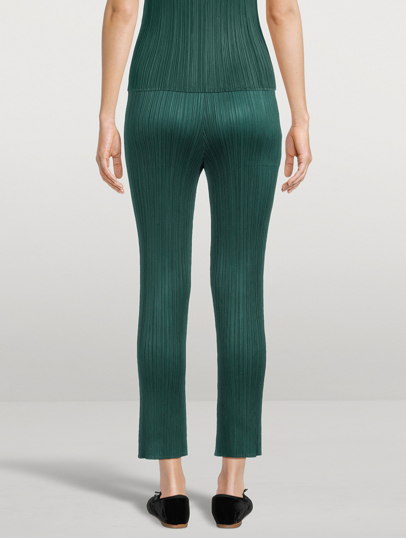 New Colourful Basics Straight-Leg Pants
