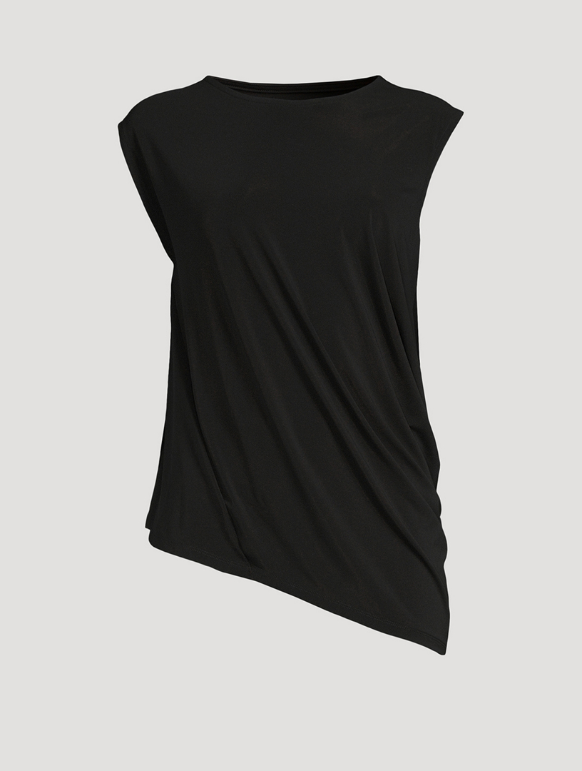 ALEXANDER WANG Logo-Elastic Tank Top