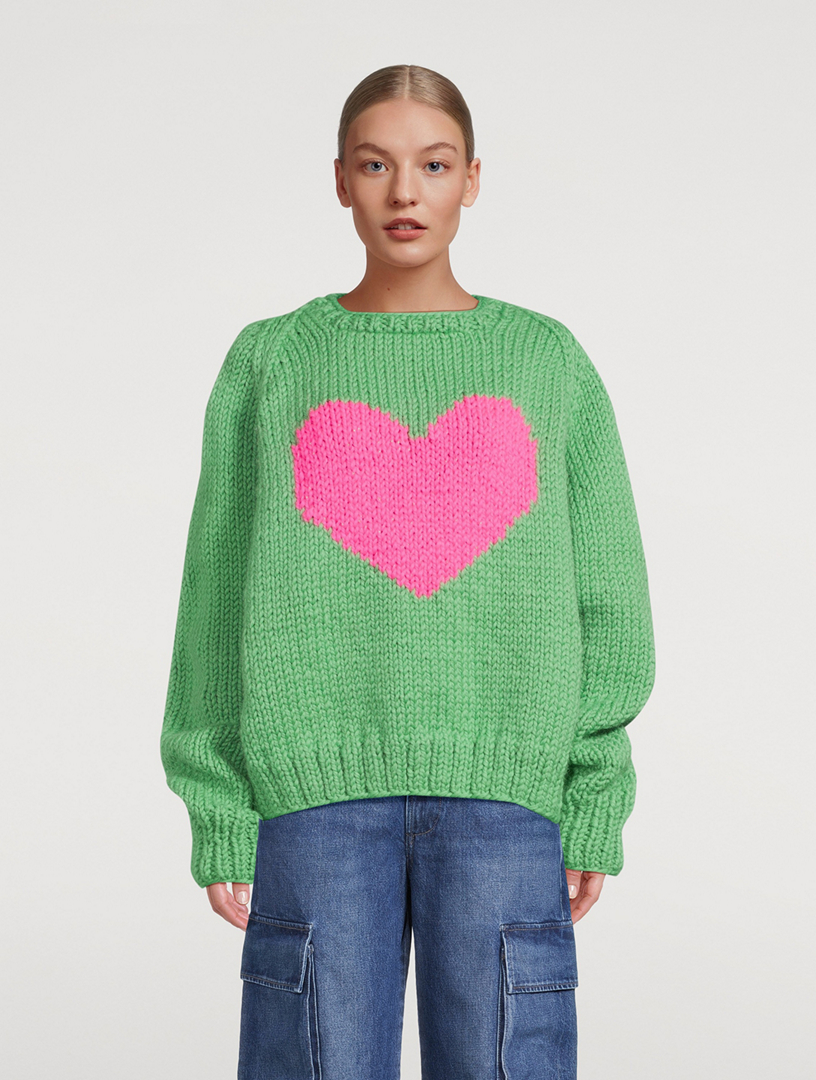 GOGO Heart Wool Sweater Holt Renfrew